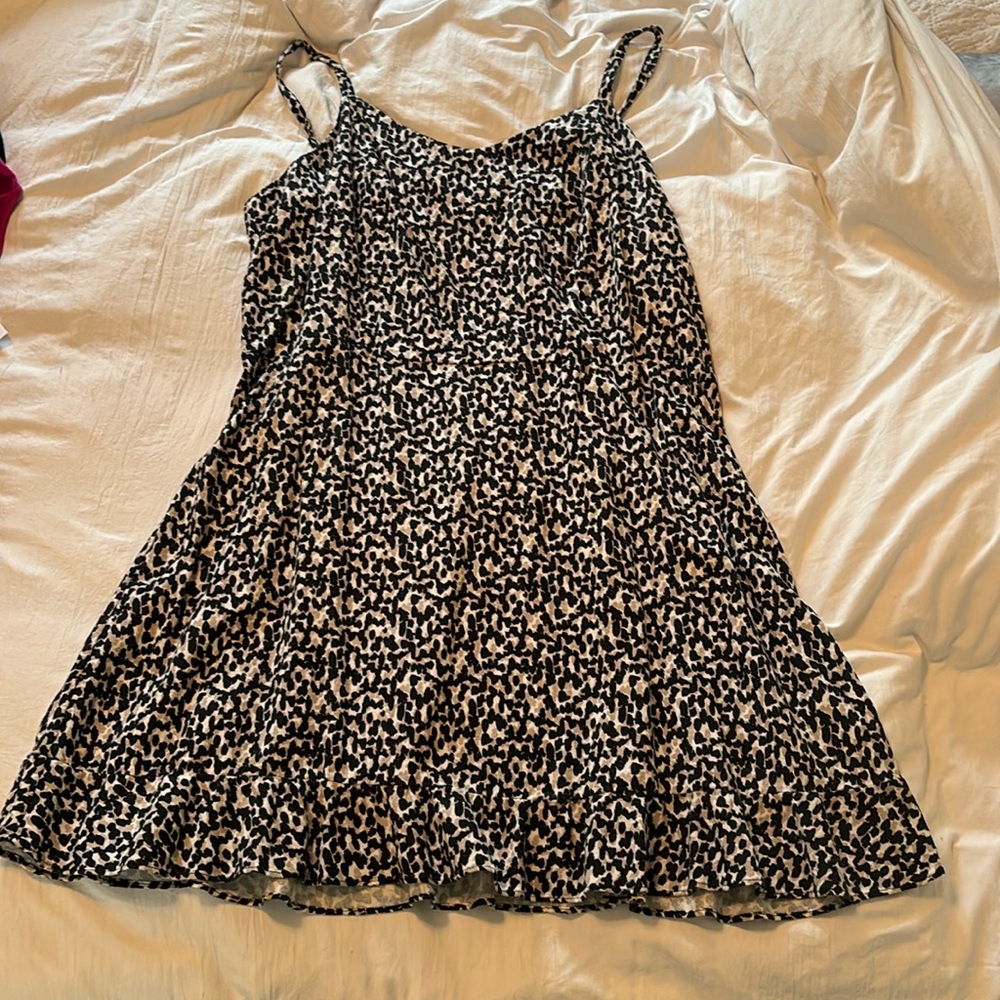 Plus Size Cheetah Print Dress